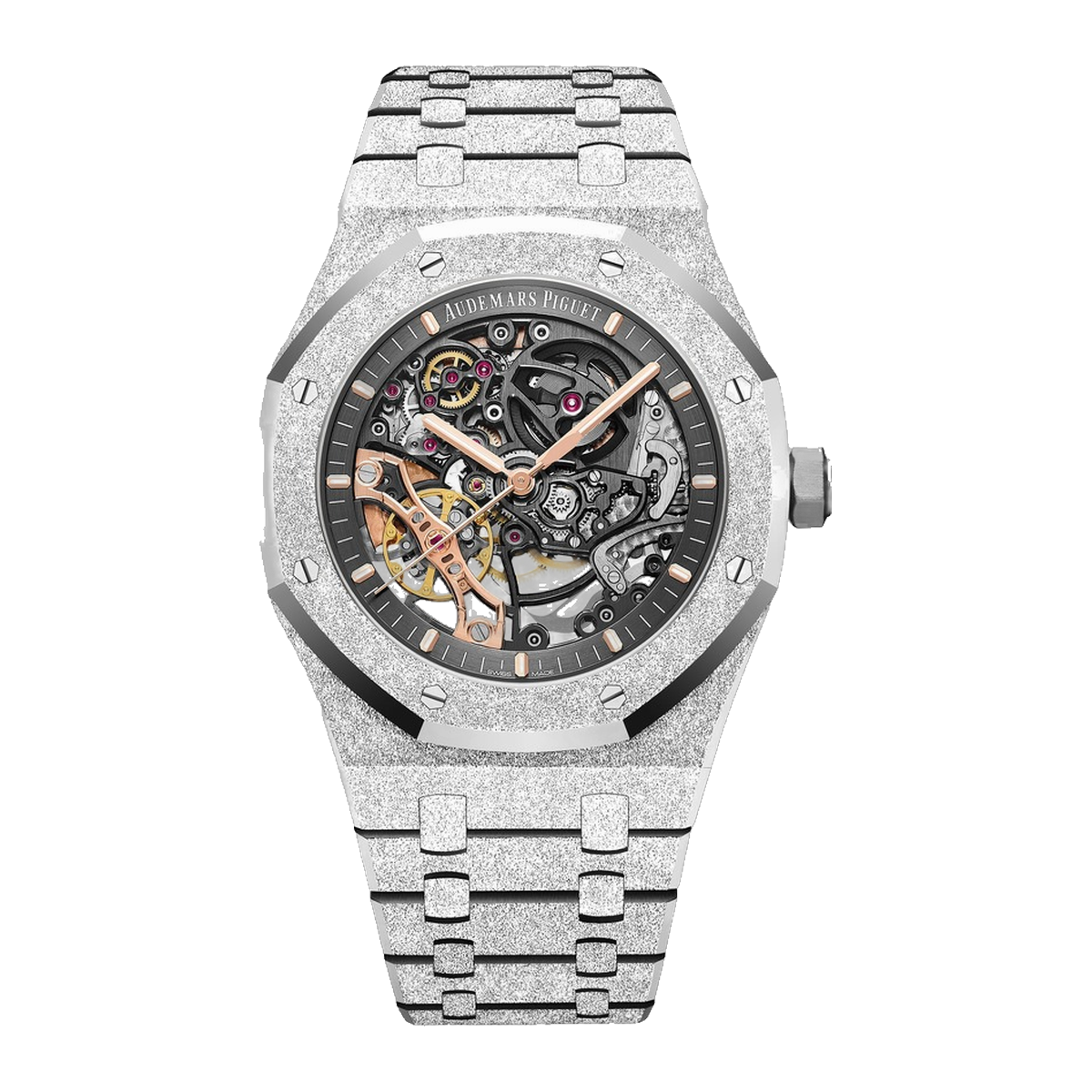Audemars Piguet Royal Oak Frosted Gold Double Balance Wheel Openworked