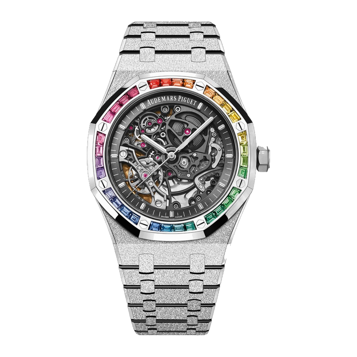Audemars Piguet Royal Oak Frosted Gold Double Balance Wheel Openworked