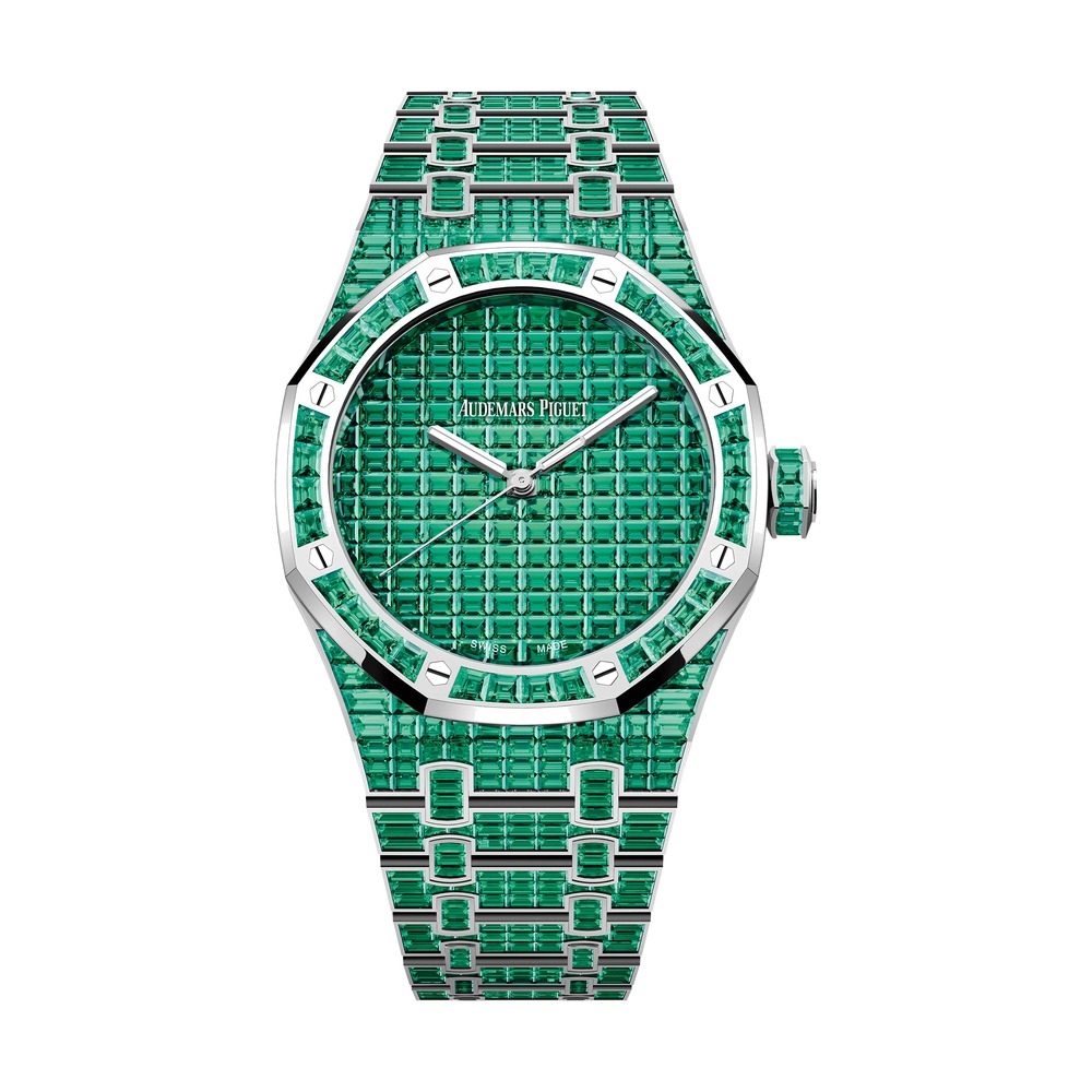 Audemars Piguet Royal Oak Selfwinding Emerald \x2250ᵀᴴ Anniversary\x22