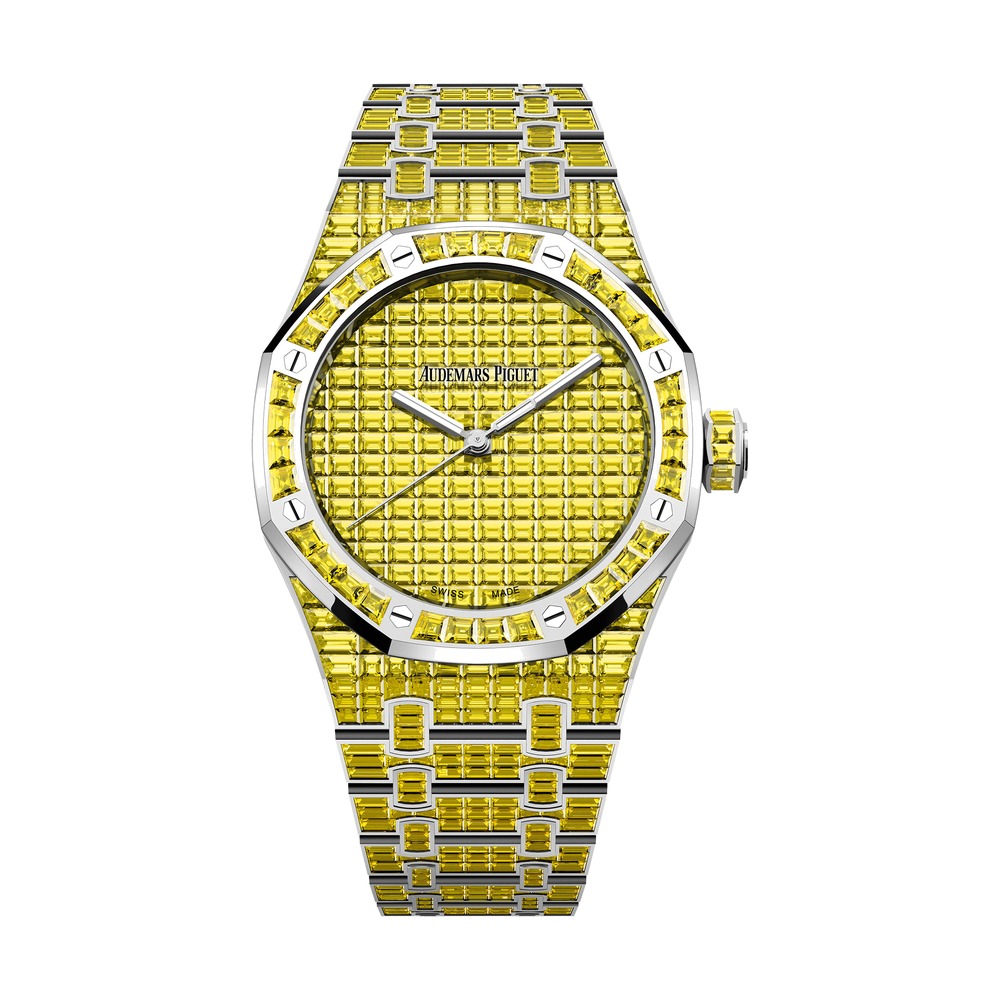 Audemars Piguet Royal Oak Selfwinding Yellow Chrysoberyl \x2250ᵀᴴ Anniversary\x22