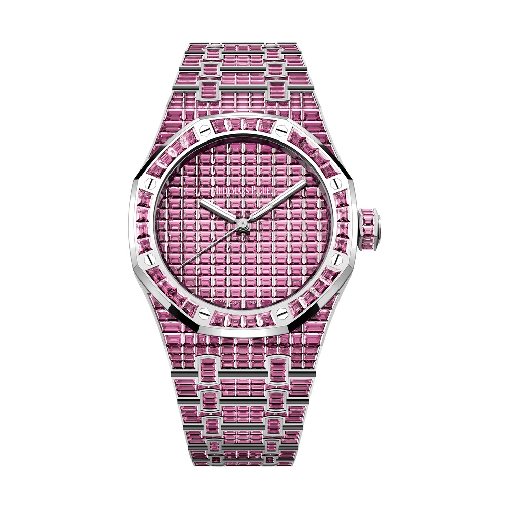 Audemars Piguet Royal Oak Selfwinding Pink Tourmaline \x2250ᵀᴴ Anniversary\x22