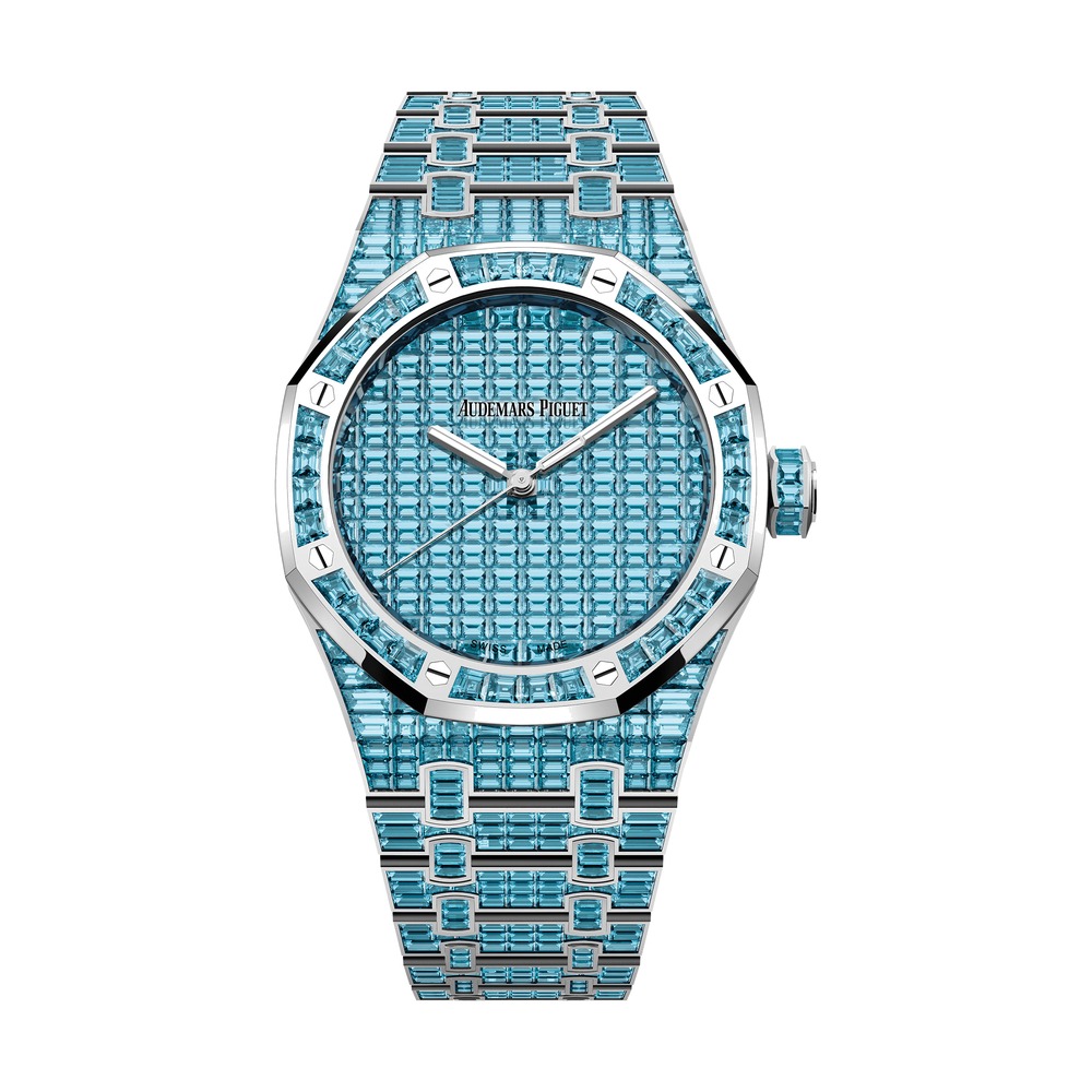 Audemars Piguet Royal Oak Selfwinding Blue Topaz \x2250ᵀᴴ Anniversary\x22