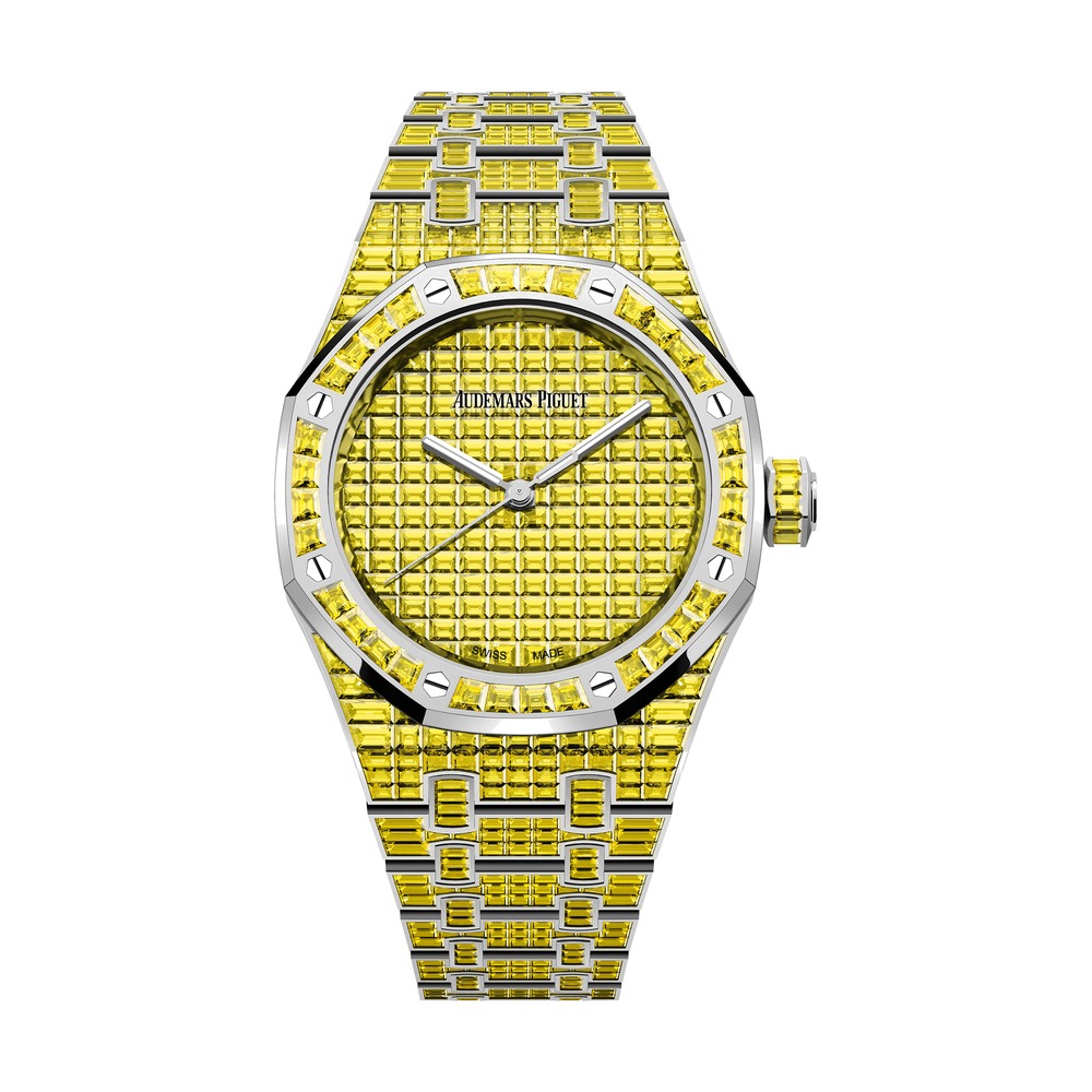 Audemars Piguet Royal Oak Selfwinding Yellow Chrysoberyl \x2250ᵀᴴ Anniversary\x22