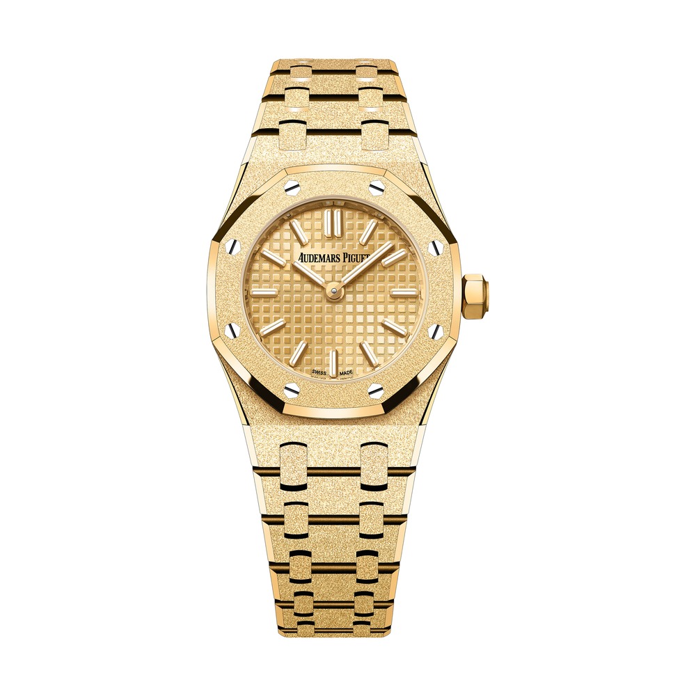 Audemars Piguet Royal Oak Mini Frosted Gold Quartz