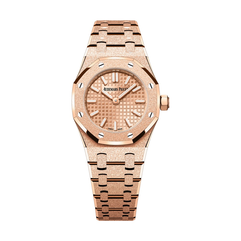 Audemars Piguet Royal Oak Mini Frosted Gold Quartz