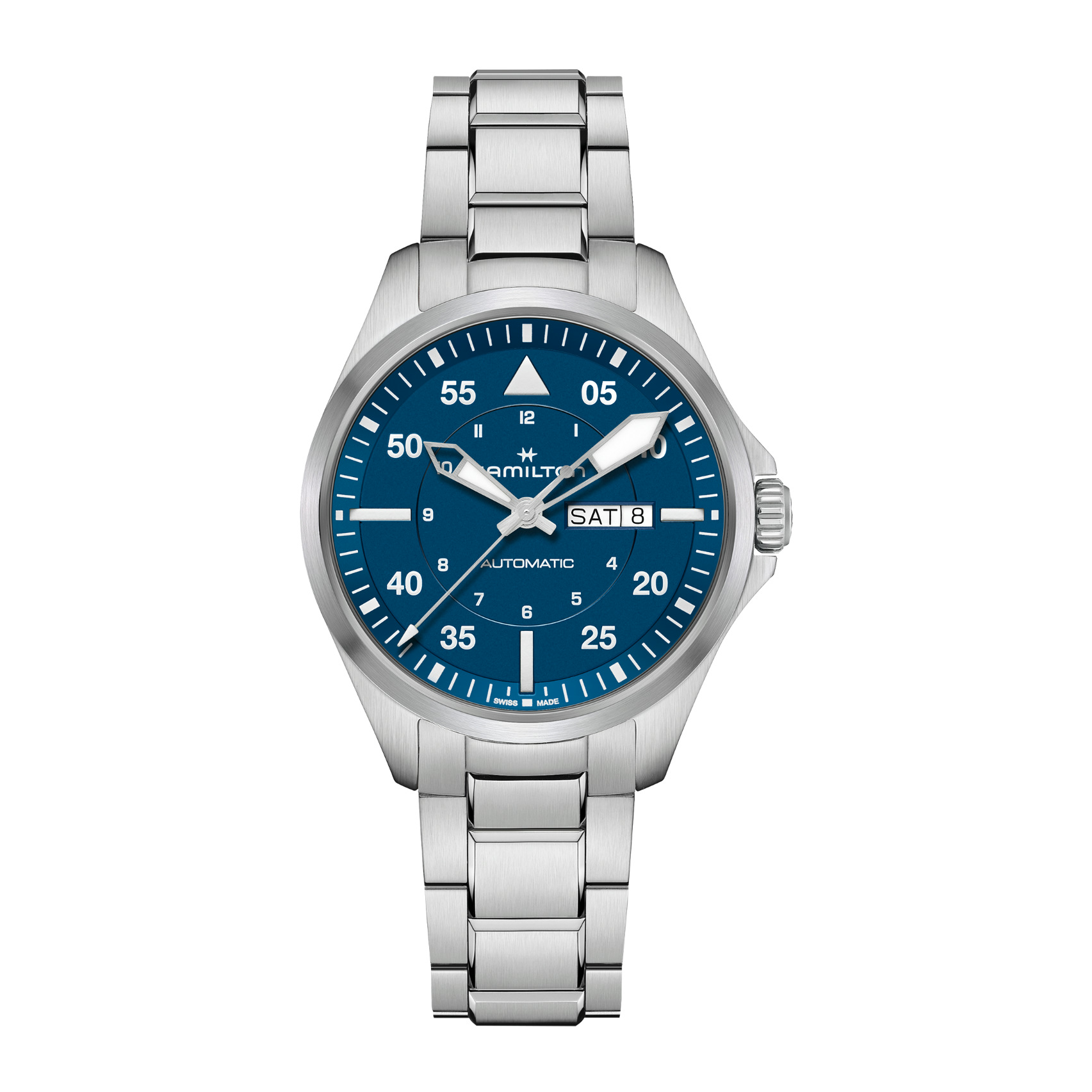 Hamilton Khaki Aviation Pilot Day Date Auto