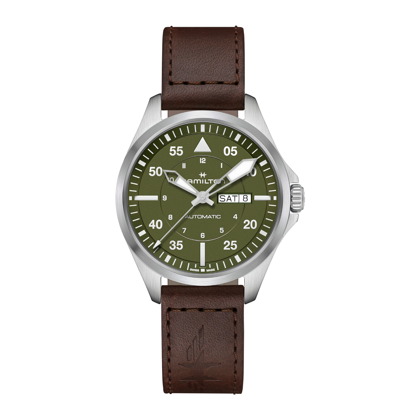 Hamilton Khaki Aviation Pilot Day Date Auto
