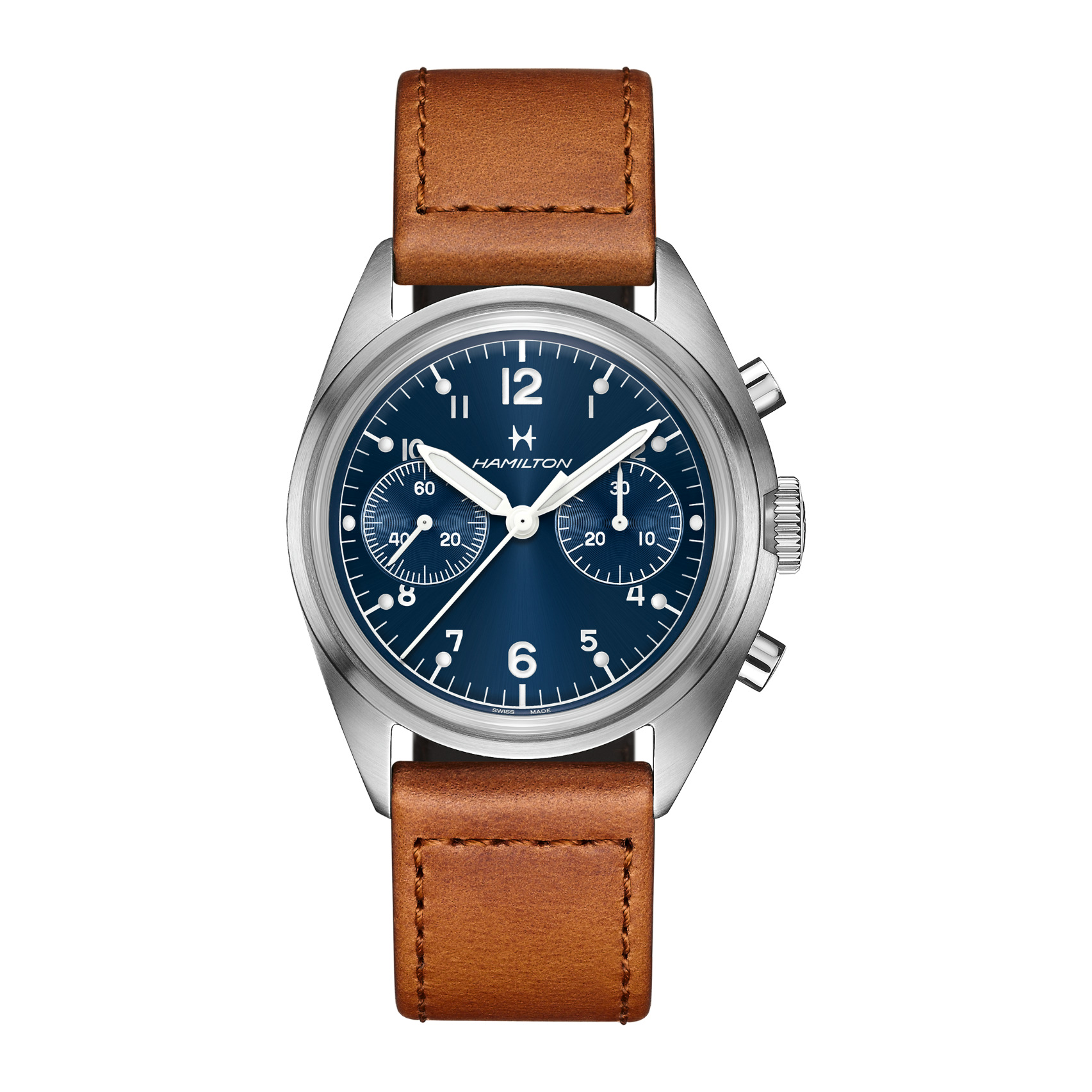 Hamilton Khaki Aviation Pilot Pioneer Mechanical Chrono