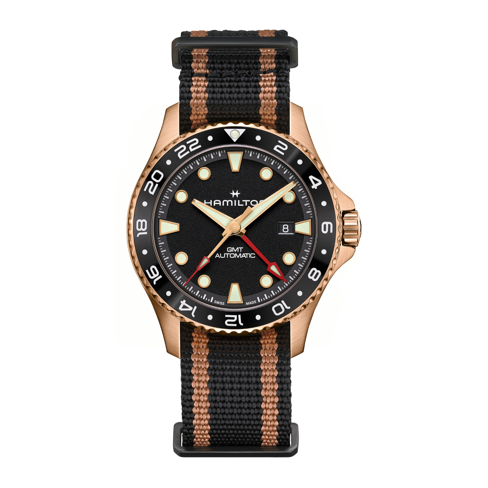 Hamilton Khaki Navy Scuba Automatic GMT 43mm Bronze