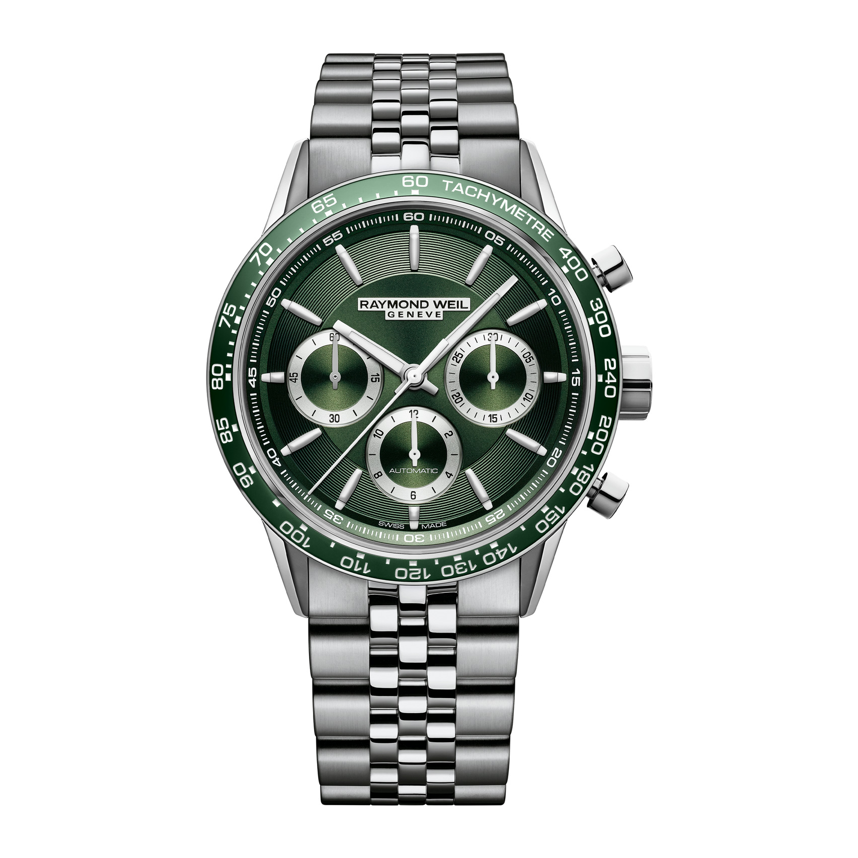 Raymond Weil Freelancer Chronograph Ceramic Bezel 7741-ST7-52021