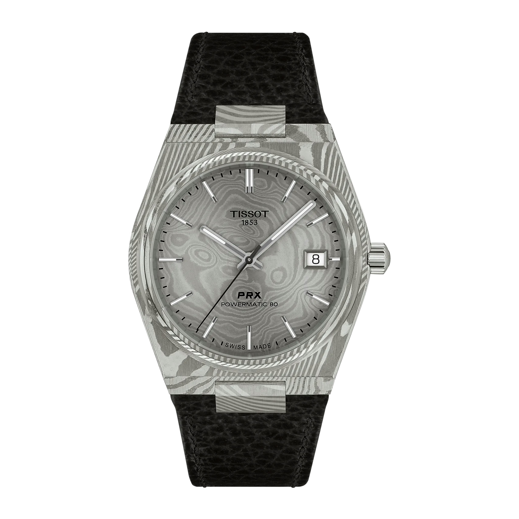 Tissot PRX Damascus Steel 38mm