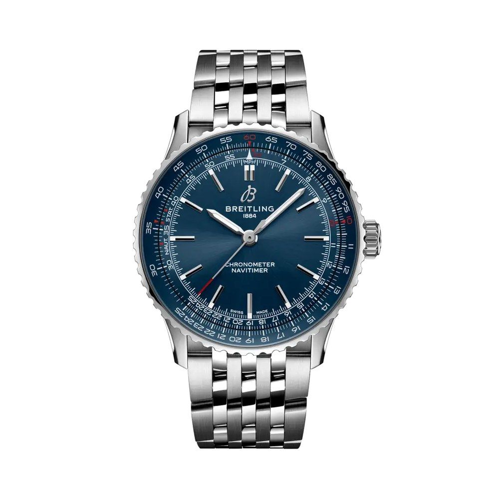 Breitling Navitimer Automatic 41 Blue Dial Stainless Steel