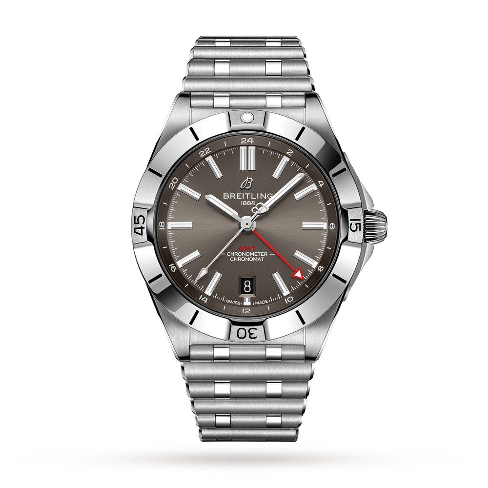 Breitling Chronomat Automatic 36 Charcoal Grey Dial Stainless Steel