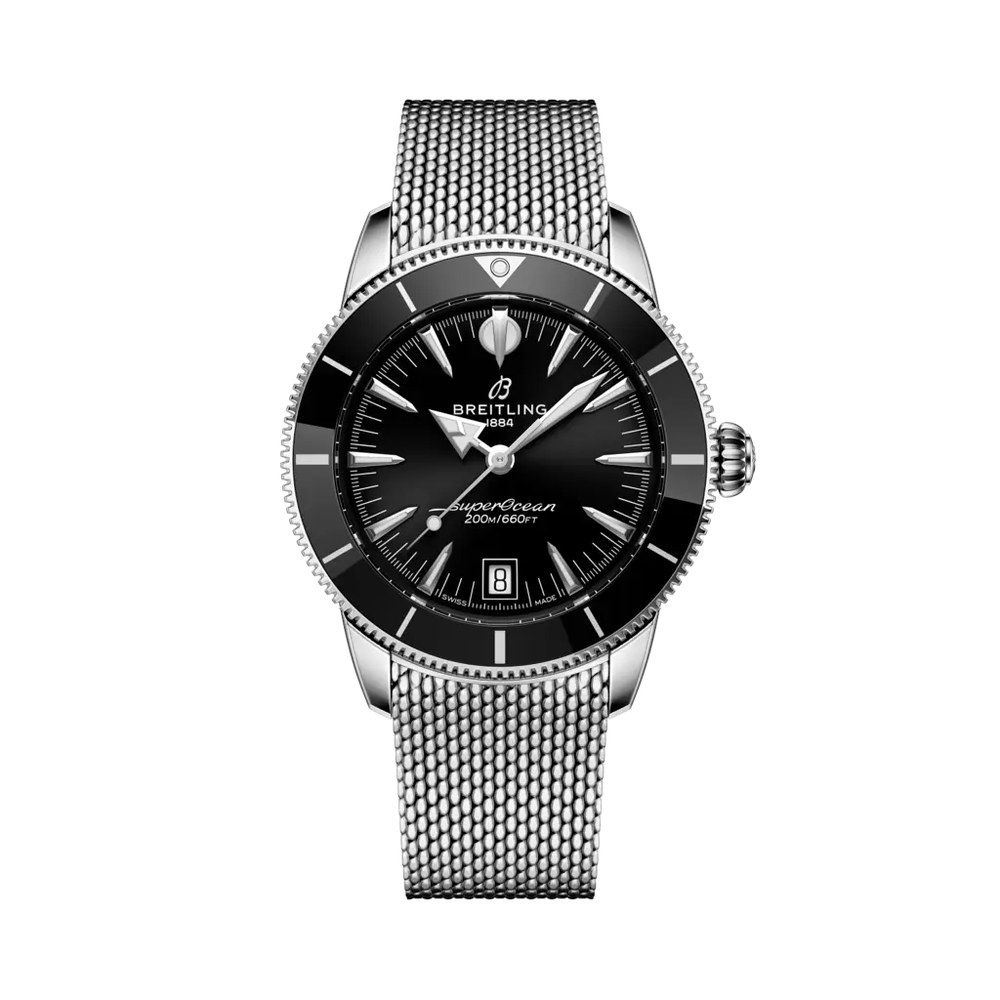 Breitling Superocean 40mm Blk Steel